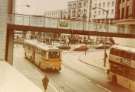 South Yorkshire Passenger Transport Executive (SYPTE). Bendibus on Haymarket looking towards Fitzalan Square