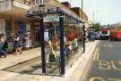 South Yorkshire Passenger Transport Executive (SYPTE). Moorfoot bus stop, The Moor showing (left) Games Workshop