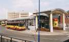 South Yorkshire Passenger Transport Executive (SYPTE). First buses at Rotherham Interchange and bus station