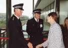 South Yorkshire Passenger Transport Executive (SYPTE). Glenda Jackson MP at the launch of the SAFE campaign, Meadowhall transport interchange