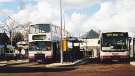 South Yorkshire Passenger Transport Executive (SYPTE). First buses Nos. 2638 and 793, Hillsborough transport interchange, Langsett Road