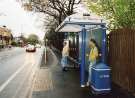 South Yorkshire Passenger Transport Executive (SYPTE). Bus shelter, Moorgate Road / Heather Close