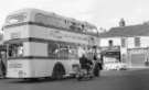 Sheffield Transport Department bus travelling towards (right) Sheaf Street