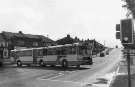 South Yorkshire Transport. Cityliner Bendibus turning from White Lane onto Ridgeway Road