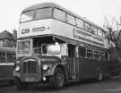 Unidentified bus No. 1267, possibly Rotherham Corporation Transport