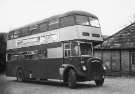 Unidentified bus No. 1267, possibly Rotherham Corporation Transport