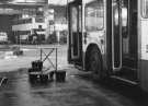 South Yorkshire Transport bus No. 1588 in garage