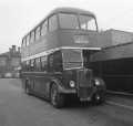 Doncaster Transport double decker bus on route No. 77 to Doncaster