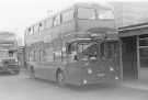 Doncaster Transport double decker bus No. 213 on Doncaster via Conanby route