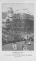 View: t03562 Children's choir, Town Hall Square on the occasion of the visit of HRH The Prince of Wales to Sheffield 29th May 1923 with Wilson Peck Ltd. and Cinema House in the background