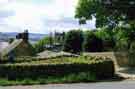 View: t11447 View from Brown House Lane of (centre) St. Nicholas' C. of E. Church, High Bradfield and (right) Jane Street