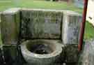 View: t11495 Drinking fountain at the top of Ibbotson's Field, Low Bradfield