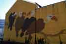 View: t11521 Vultures mural at junction of Arundel Gate and Howard Street