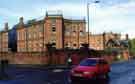 View: t11602 School of Law, University of Sheffield (formally known as St. George's Hospital and Winter Street Hospital), junction of Winter Street and Mushroom Lane