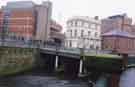 View: t11607 Lady's Bridge showing (left) the Magistrates Courts, (centre) the former Brewer on the Bridge and Lady's Bridge Hotel and (right) the former Exchange Brewery c. 2010