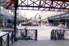 View: t11848 The Moor from the Bandstand showing (right) British Home Stores, department store