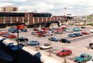 View: t11865 Broad Street car park from Shude Hill showing (left) Sheaf Market and (right) Park Square