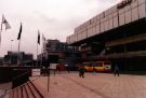 View: t11882 Pond Street showing (left) steps down to the Archway Centre and Pond Street Bus Station and (right) the Fiesta Nightclub