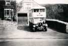 View: t11919 Bus at Norfolk Arms, Manchester Road, Hollow Meadows (at bottom of Onksley Lane, Fearney Hill, Hollow Meadows, Rivelin Side)