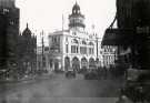 View: t11923 Junction of Fargate and High Street showing (centre) Kemsley House, Telegraph and Star Offices