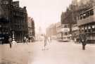 View: t11924 Fargate showing (right) the Albany Hotel