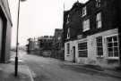 View: t11946 Bowdon Street looking towards Wellington Street showing (right) No. 41 Thomas Flynn Ltd., saw and tool manufacturers