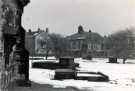 View: t11984 Hill Top burial ground, Attercliffe Common looking towards (centre) Attercliffe Pavilion Cinema