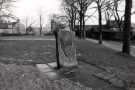 View: t11990 Dore Stone, junction of Vicarage Lane and Savage Lane