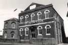 View: t11998 W. Minton Ltd., floor covering distributors in former premises of the Methodist New Connexion Chapel and Hall, Scotland Street, junction with Furnace Hill