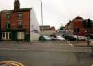 View: t12046 West Bar at the junction of (right) Lambert Street showing (centre) West Bar Motor Company