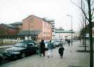 View: t12233 Fitzwilliam Street looking towards Charter Row showing (centre) Salvation Army Hostel, No. 126 Charter Row