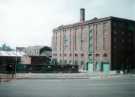 View: t12253 Nursery Lane from Spitalfields showing John Aizlewood Ltd., flour millers, Crown Corn Mills (also called Provender Mill) 