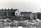 View: t12283 The Tramcar public house, No. 851 Attercliffe Road and (right) Nos. 862 - 864 Ernest B. Giles, opticians