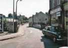 View: t12339 Walkley Lane showing (centre) Hill Bridge (also known as Walkley Lane Bridge); No. 383 Freemasons Arms and (right) No. 389 Bridge Cafe