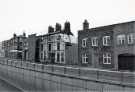 View: t12351 Eyre Street showing (centre with scaffolding) Nos. 65 - 67 W. F. Rigby and Co., wire and steel manufacturers