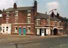 View: t12399 Nos. 4; and 6; and 8, J. D. McGibbon, newsagent, Hicks Street at the junction with Burton Road showing No. 38, Janets Sandwich Shop