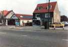 View: t12402 Ecclesall Road South showing (l. to r.) Parkhead Garage Ltd., motor engineers and No. 339 Merrylands, children's wear