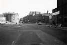 View: t12422 Carlisle Street showing (centre) Sanderson Kayser Ltd., Carlisle Works and (right) British Steel Corporation, Cyclops Works