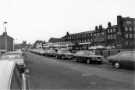 View: t12425 Bus park between (foreground) Edmund Road and (right) Leadmill Road