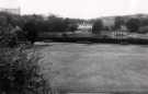 View: t12442 Crookes Valley Park boating lake and boat house showing (top centre) Crookesmoor House