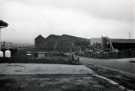 View: t12443 Carlisle Road looking towards Carlisle Street East showing (centre right) cement works and (centre) Firth Brown and Co. Ltd., Atlas Works