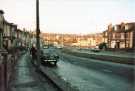 View: t12466 Meadowhead looking towards junction with Abbey Lane and (centre) the Abbey Hotel