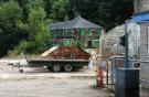 View: t12576 Yard in front of offices, Peter Dixon and Son Ltd, paper manufacturers, Langsett Road North, Oughtibridge