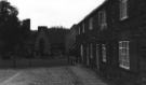 View: t12645 Cottages, Abbeydale Works, former premises of W. Tyzack, Sons and Turner Ltd., manufacturers of files, saws, scythes etc., prior to restoration and becoming Abbeydale Industrial Hamlet Museum