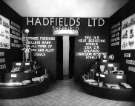 Stand for Hadfields Ltd. at unidentified trade exhibition