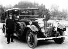 40 - 50 hp Rolls Royce car with windover enclosed landaulette body built for Sir Robert Hadfield