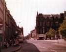 Church Street from Fargate looking towards (centre) St. James' Row