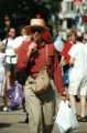 Spectator at The National Street Arts Festival, 'Streets of the North 98', Tudor Square