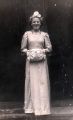 Brenda Oxley (1934 - 2017) seen here as a bridesmaid c. 1947