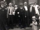 Group outside Wadsley Bridge Working Men's Club